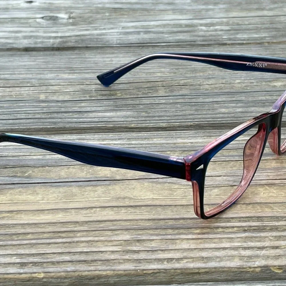 Zenni Optical Eyeglasses/sunglasses Frame navy Blue Acetate Glasses Frame